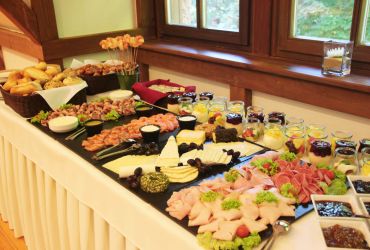 Kaltes Buffet im Hansa-Park